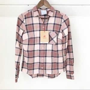 Mammut Trovat Lonsleeve Plaid Shirt in Pink and Gray